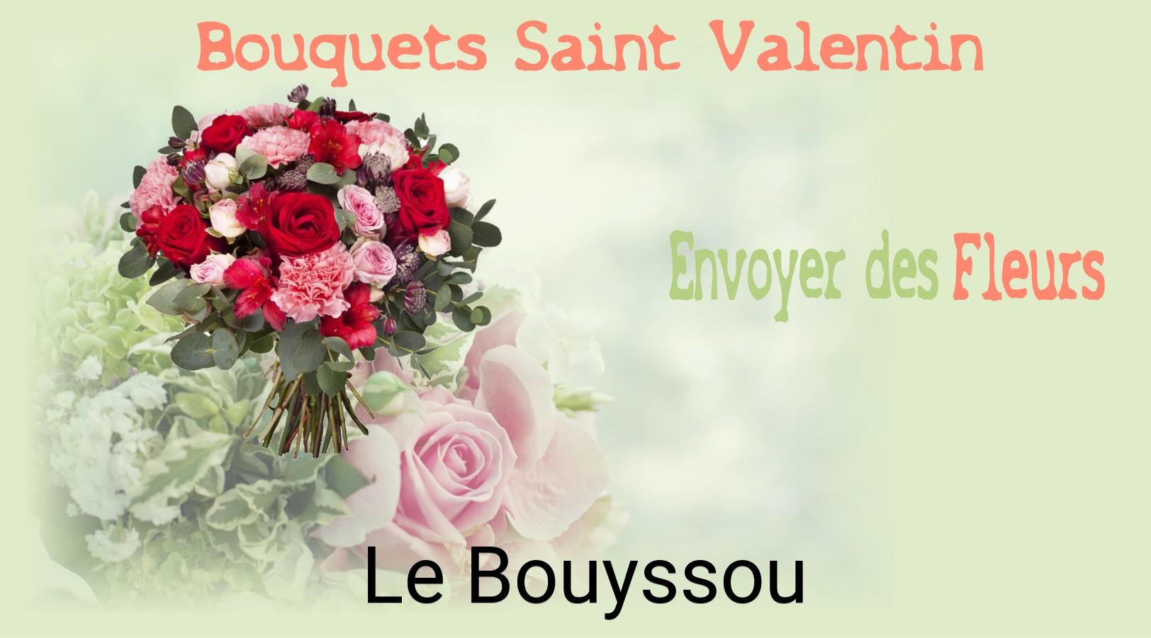 Roses de Saint-Valentin livrées à Le Bouyssou